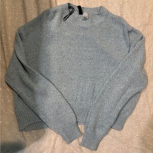 Divided Light Blue Crew Neck Sweater